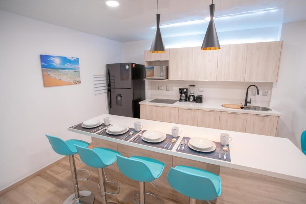 Macondo 5Ta Av Residences Fi Playa del Carmen Oda fotoğraf
